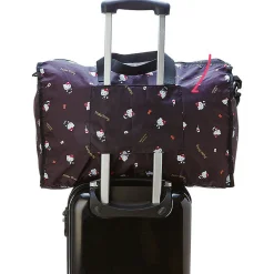 Japan Original Kuromi All-Over Print Foldable Weekender Bag