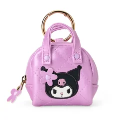 Japan Original Kuromi Bag Charm (Mini Quilt Series)