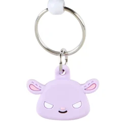 Japan Original Kuromi Bestie Face Badge Reel