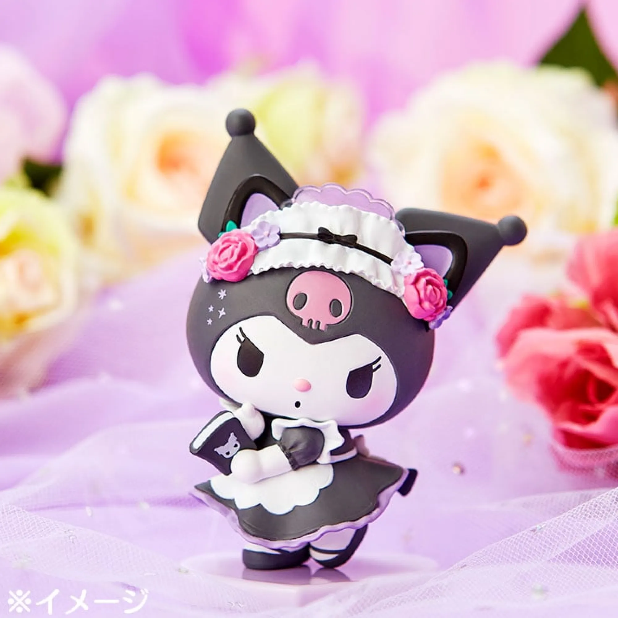 Japan Original Kuromi Boxed Mini Figurine