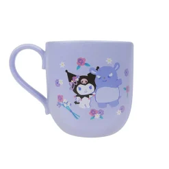 Global Original Kuromi Ceramic Mug (Charming Florals Series)