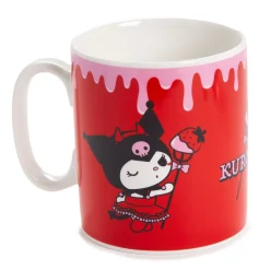 NAKAJIMA CORPORATION Kuromi Ceramic Mug (Strawberry Treat Series)