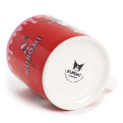 NAKAJIMA CORPORATION Kuromi Ceramic Mug (Strawberry Treat Series)