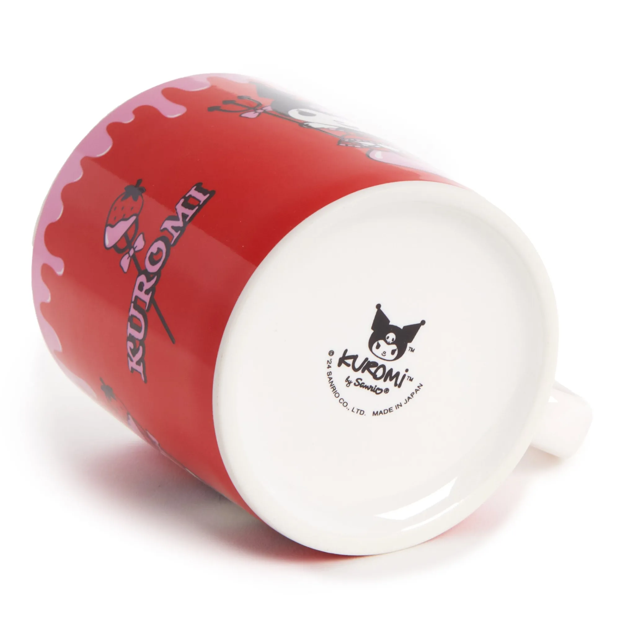 NAKAJIMA CORPORATION Kuromi Ceramic Mug (Strawberry Treat Series)