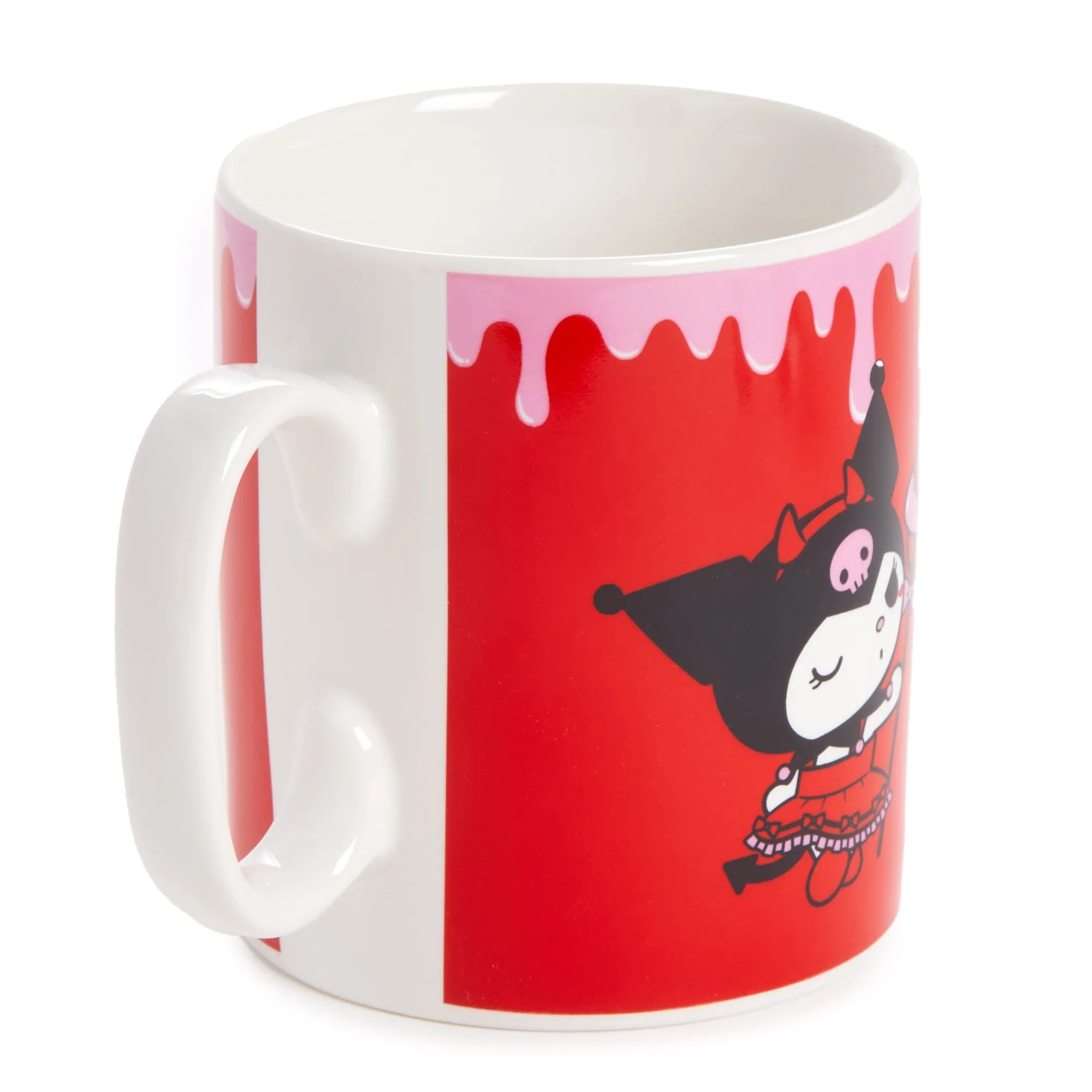 NAKAJIMA CORPORATION Kuromi Ceramic Mug (Strawberry Treat Series)