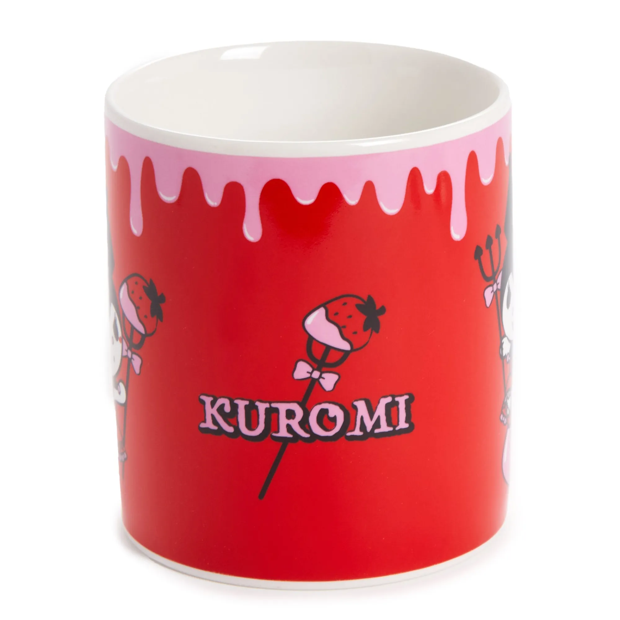 NAKAJIMA CORPORATION Kuromi Ceramic Mug (Strawberry Treat Series)