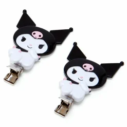 Japan Original Kuromi Classic Hair Clip Set