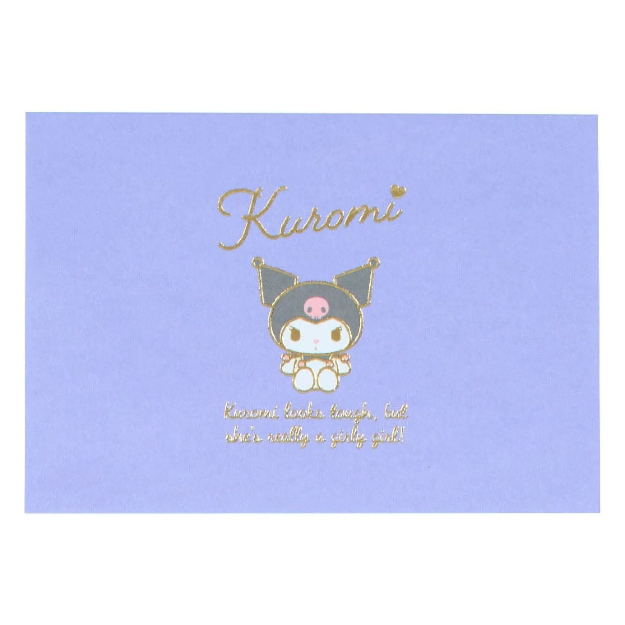 Japan Original Kuromi Classic Mini Memo Pad