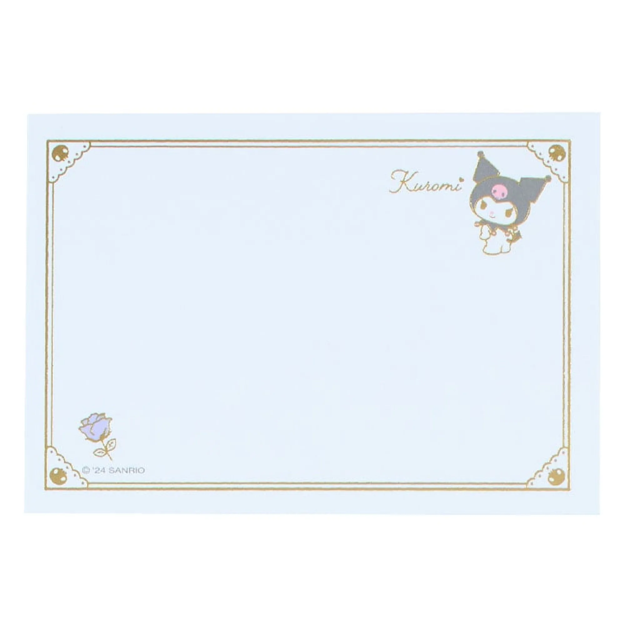 Japan Original Kuromi Classic Mini Memo Pad