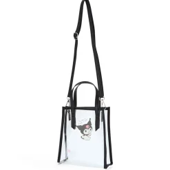 Japan Original Kuromi Clear Convertible Mini Tote