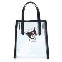 Japan Original Kuromi Clear Convertible Mini Tote