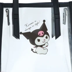 Japan Original Kuromi Clear Convertible Mini Tote