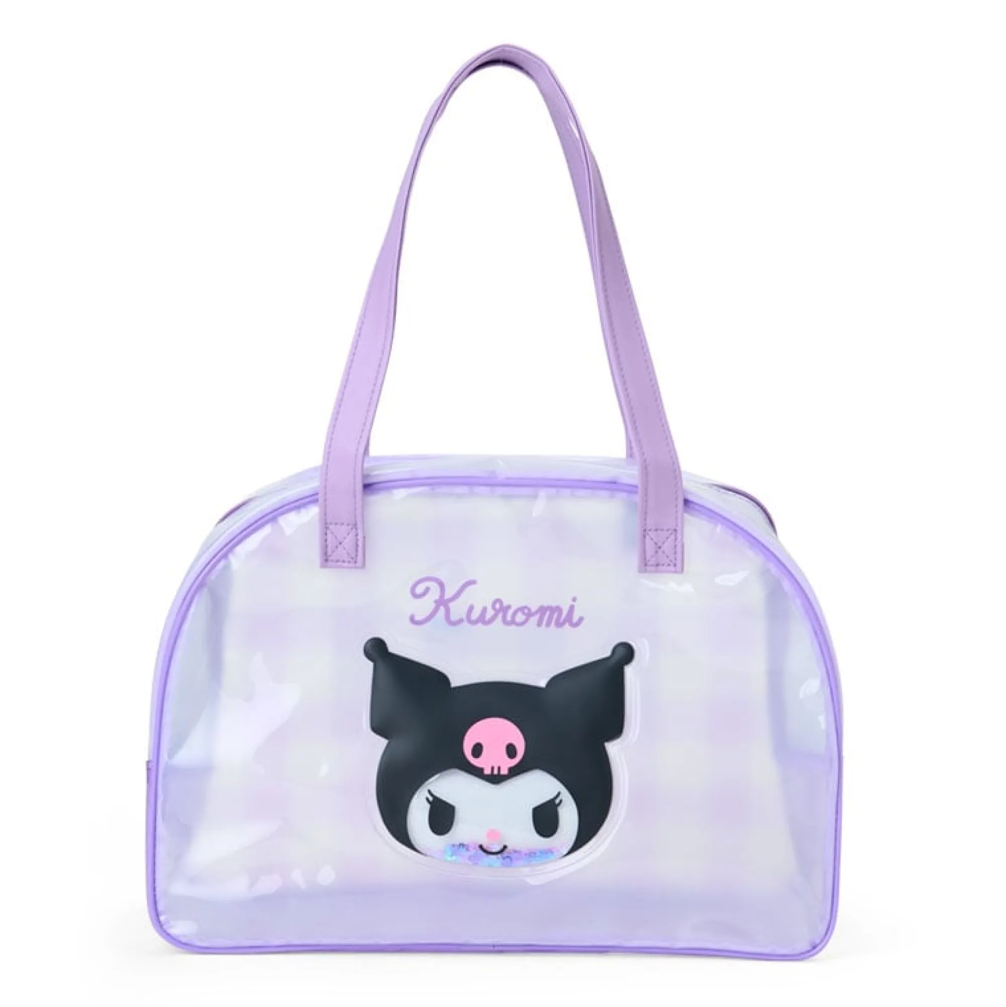 Japan Original Kuromi Clear Gingham Mini Handbag