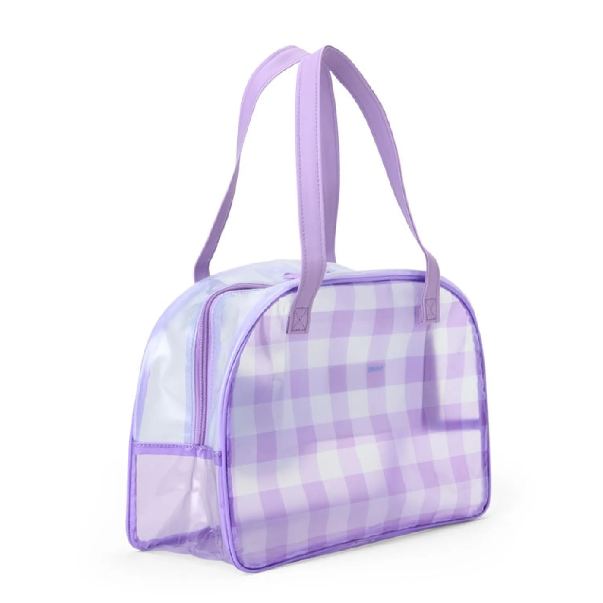 Japan Original Kuromi Clear Gingham Mini Handbag