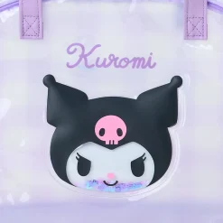 Japan Original Kuromi Clear Gingham Mini Handbag