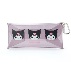 Japan Original Kuromi Clear Mini Pouch