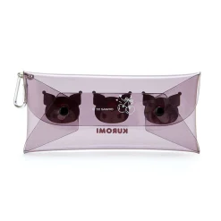 Japan Original Kuromi Clear Mini Pouch