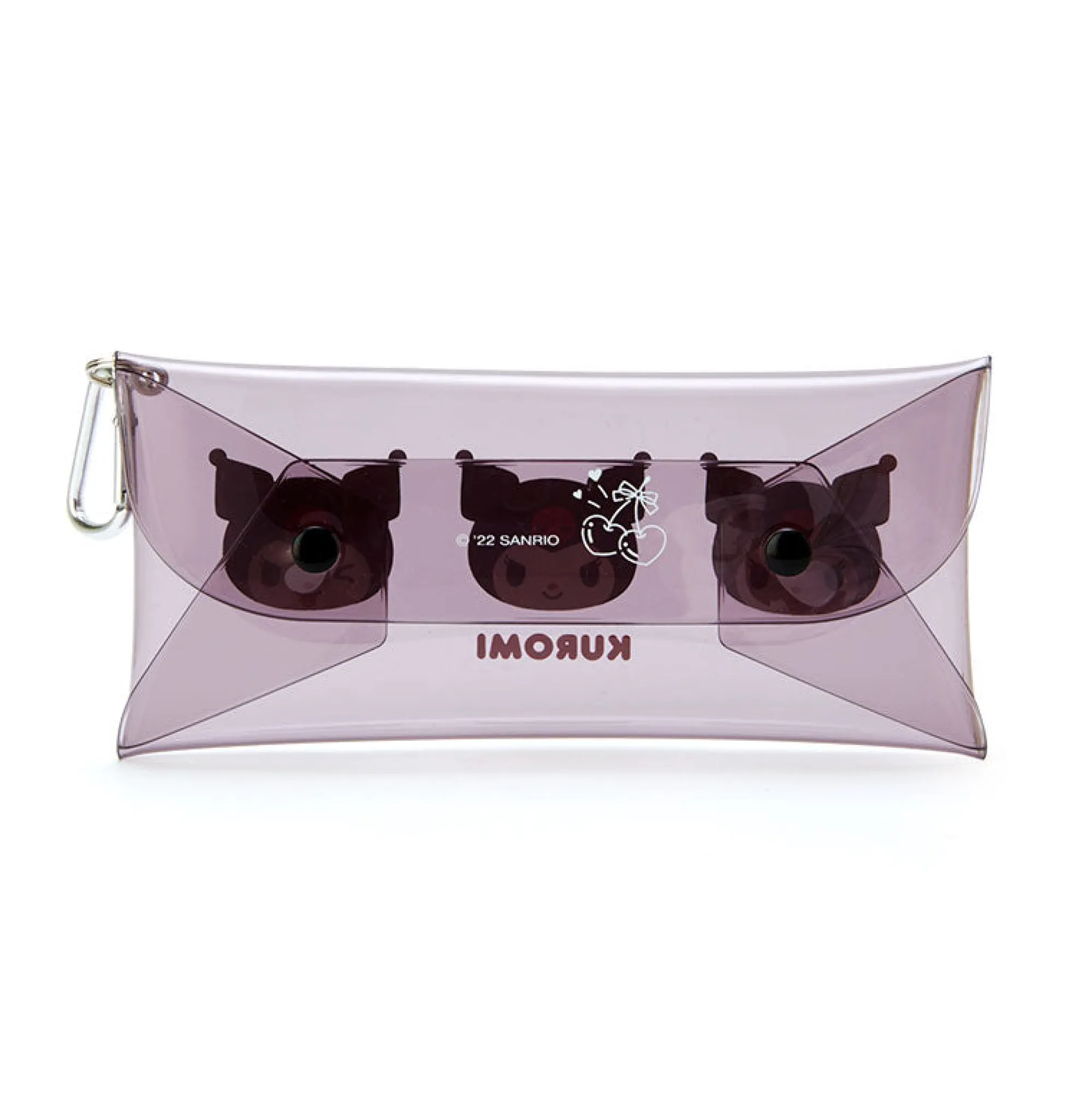 Japan Original Kuromi Clear Mini Pouch