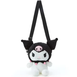 Japan Original Kuromi Convertible Plush Bag