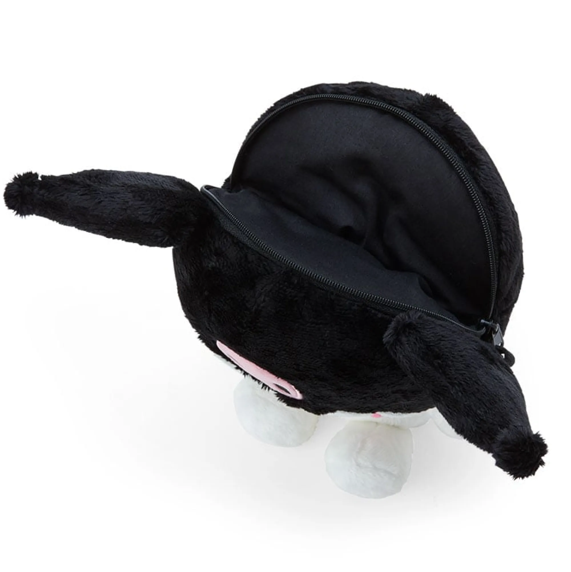 Japan Original Kuromi Convertible Plush Bag