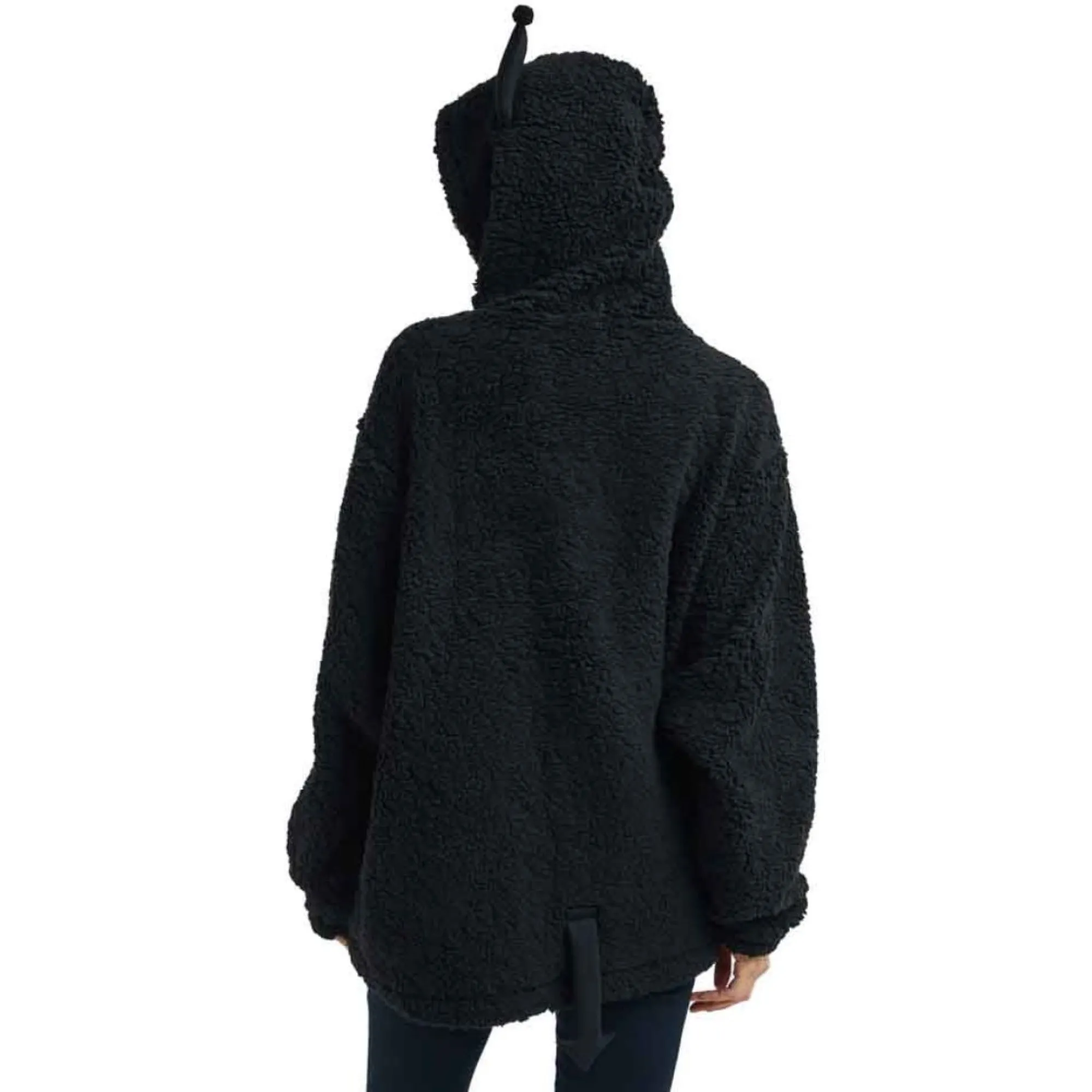 BIOWORLD Kuromi Cozy Sherpa Zip Lounge Hoodie