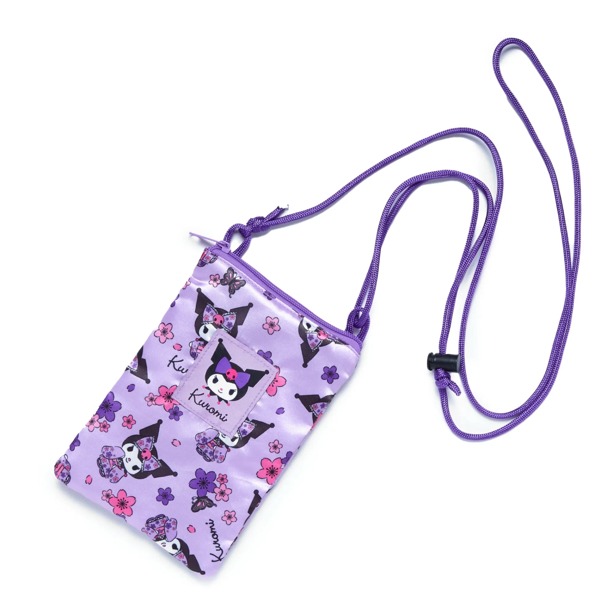 NAKAJIMA CORPORATION Kuromi Crossbody Phone Bag (Spring Kimono Series)