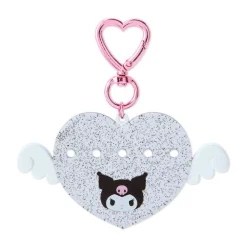 Japan Original Kuromi Customizable Heart Keychain (My Pachirun Series)