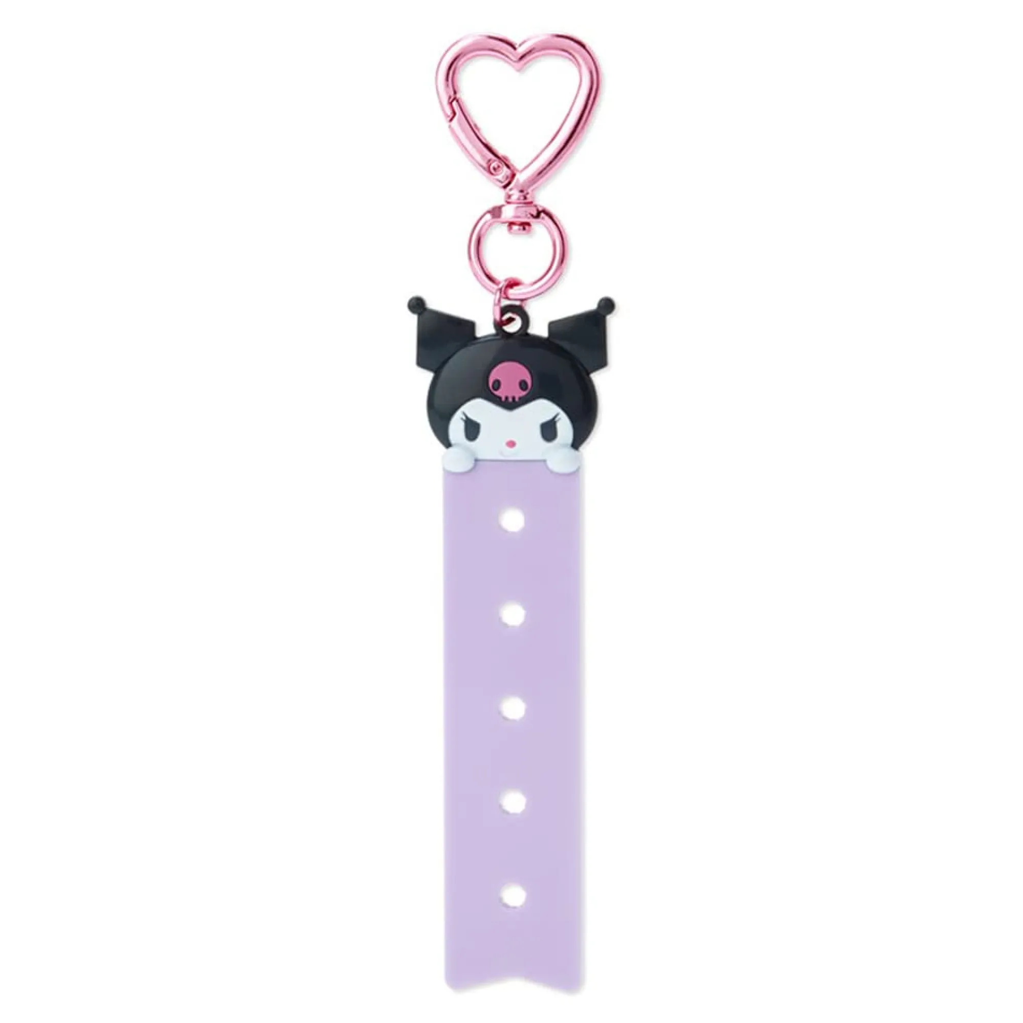 Japan Original Kuromi Customizable Keychain (My Pachirun Series)