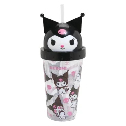 BIOWORLD Kuromi 3D Acrylic Travel Tumbler