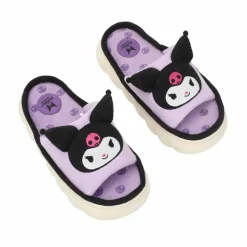 BIOWORLD Kuromi 3D Cloud Loungewear Slides