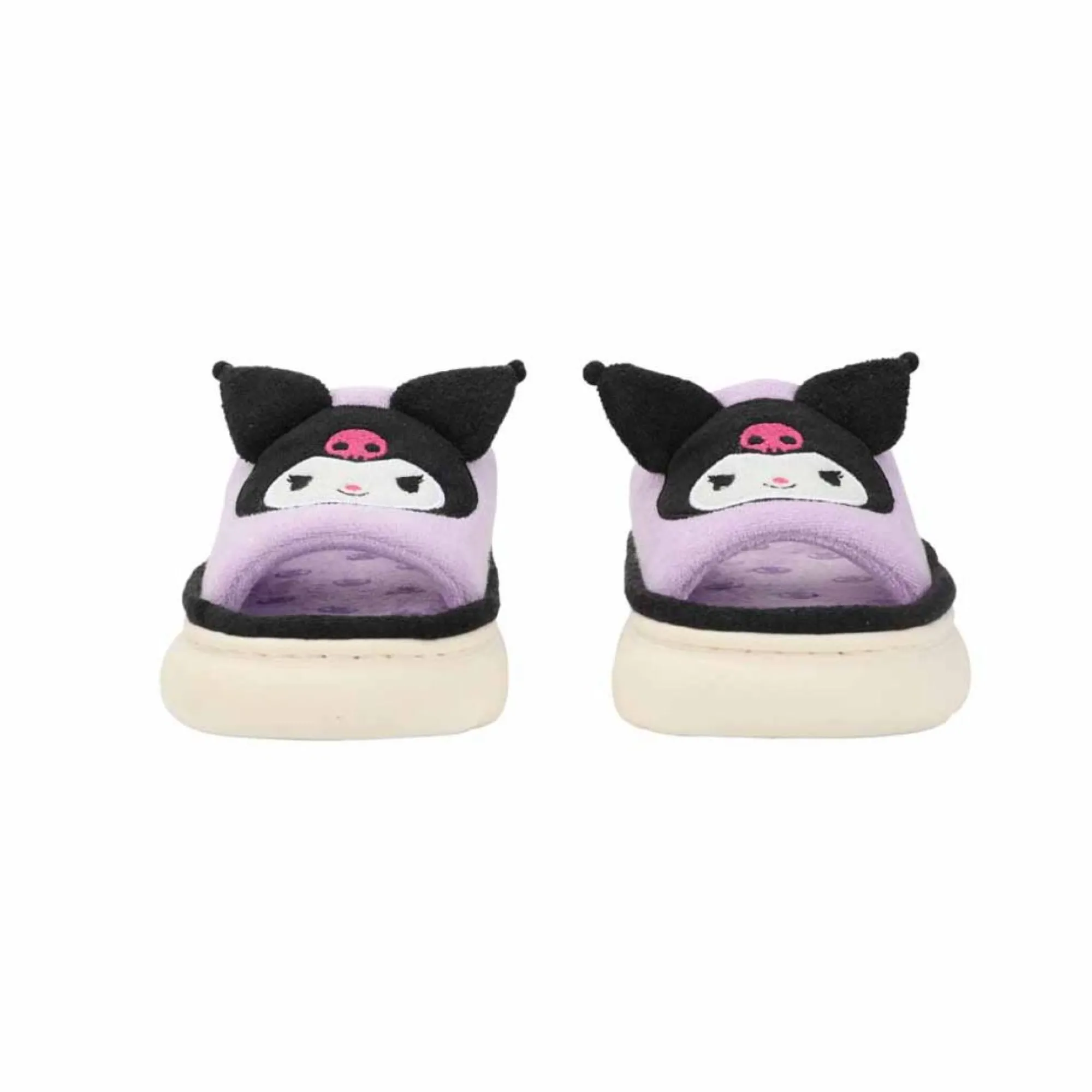 BIOWORLD Kuromi 3D Cloud Loungewear Slides