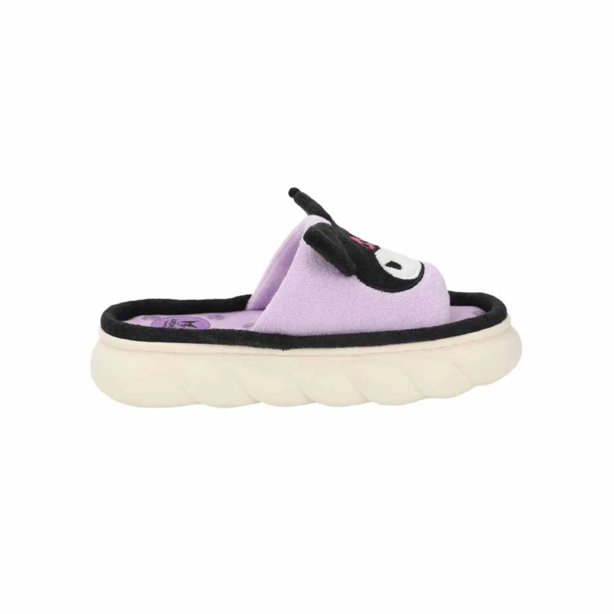 BIOWORLD Kuromi 3D Cloud Loungewear Slides