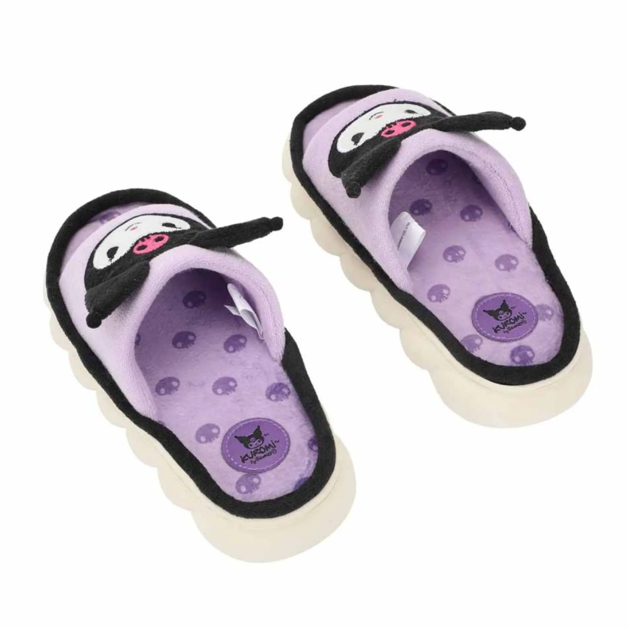 BIOWORLD Kuromi 3D Cloud Loungewear Slides