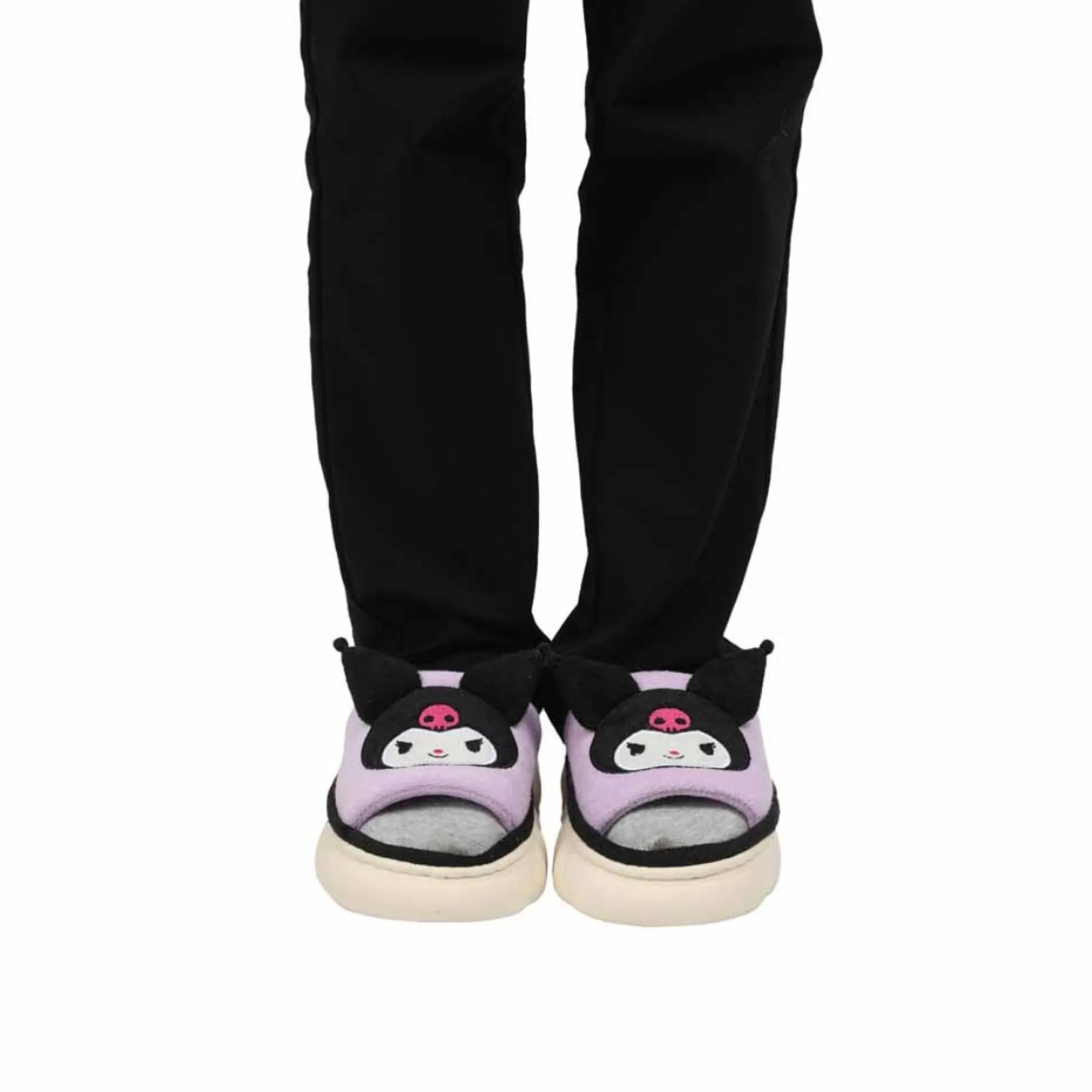 BIOWORLD Kuromi 3D Cloud Loungewear Slides