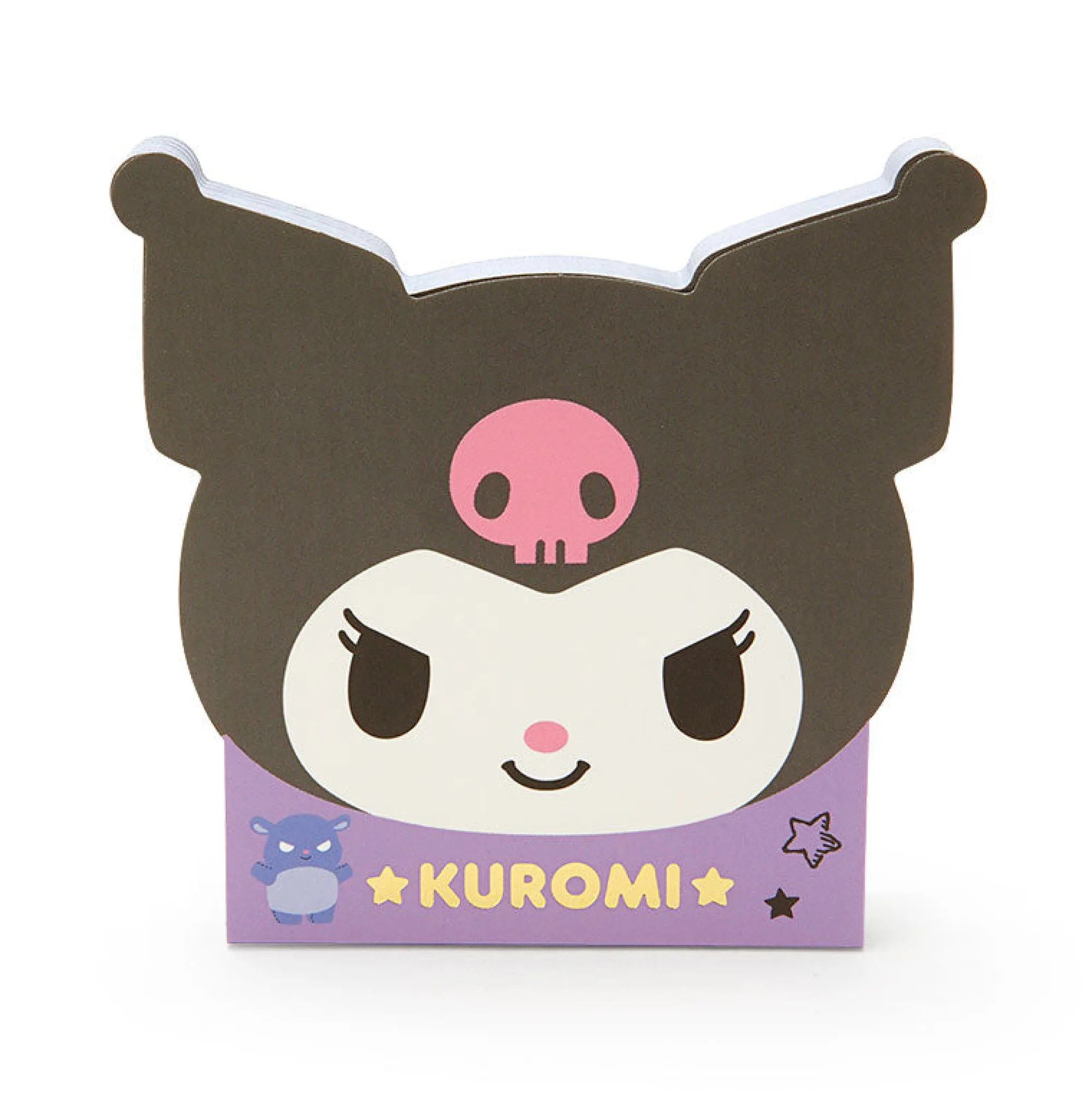 Japan Original Kuromi Die-cut Memo Pad