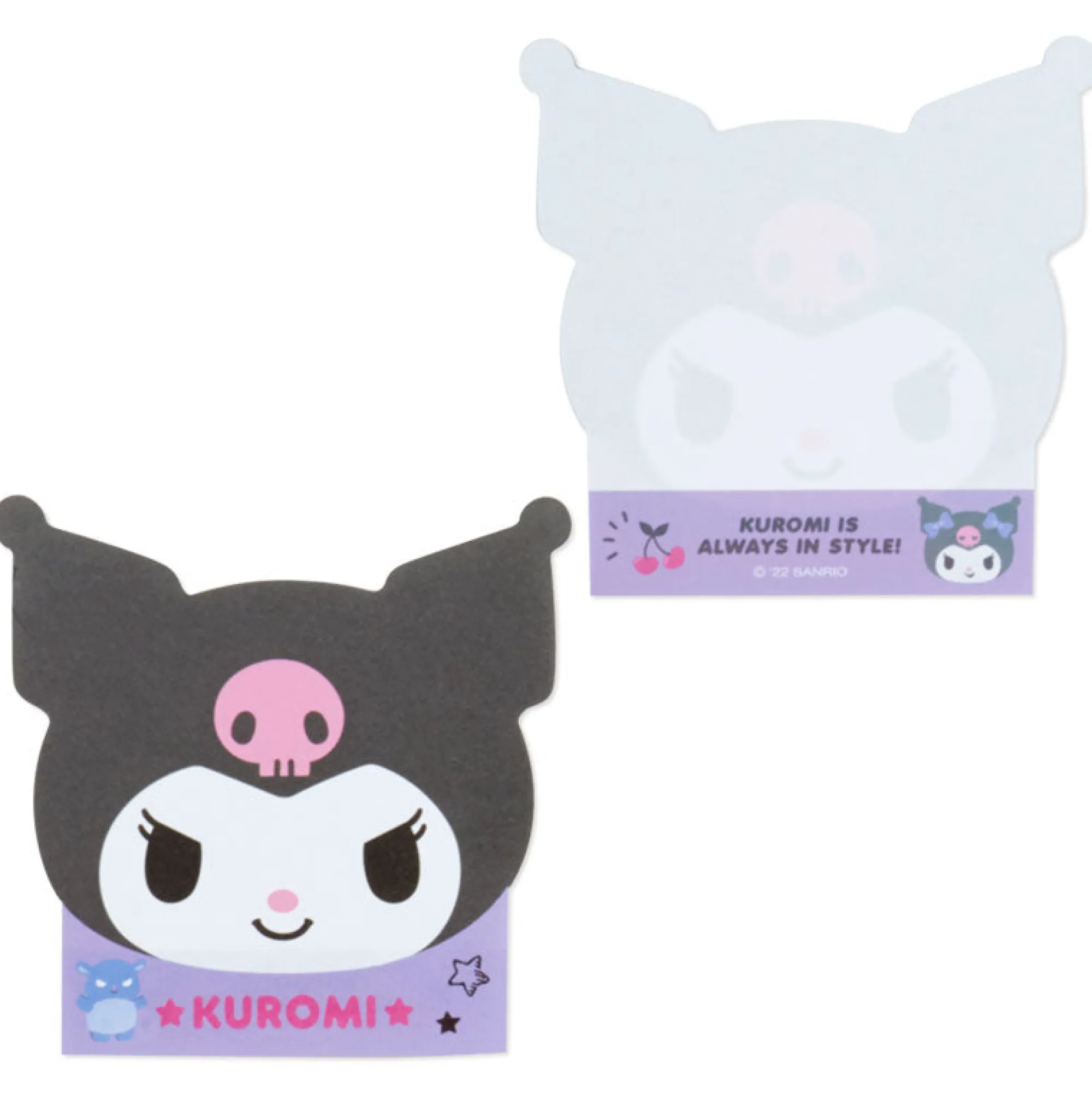 Japan Original Kuromi Die-cut Memo Pad