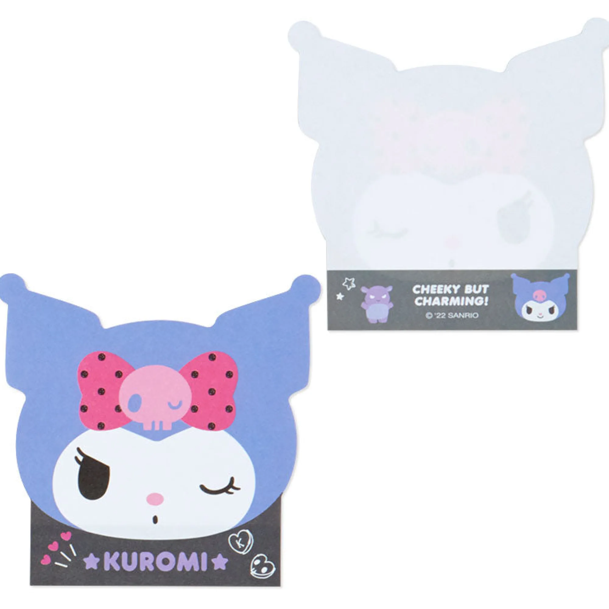 Japan Original Kuromi Die-cut Memo Pad
