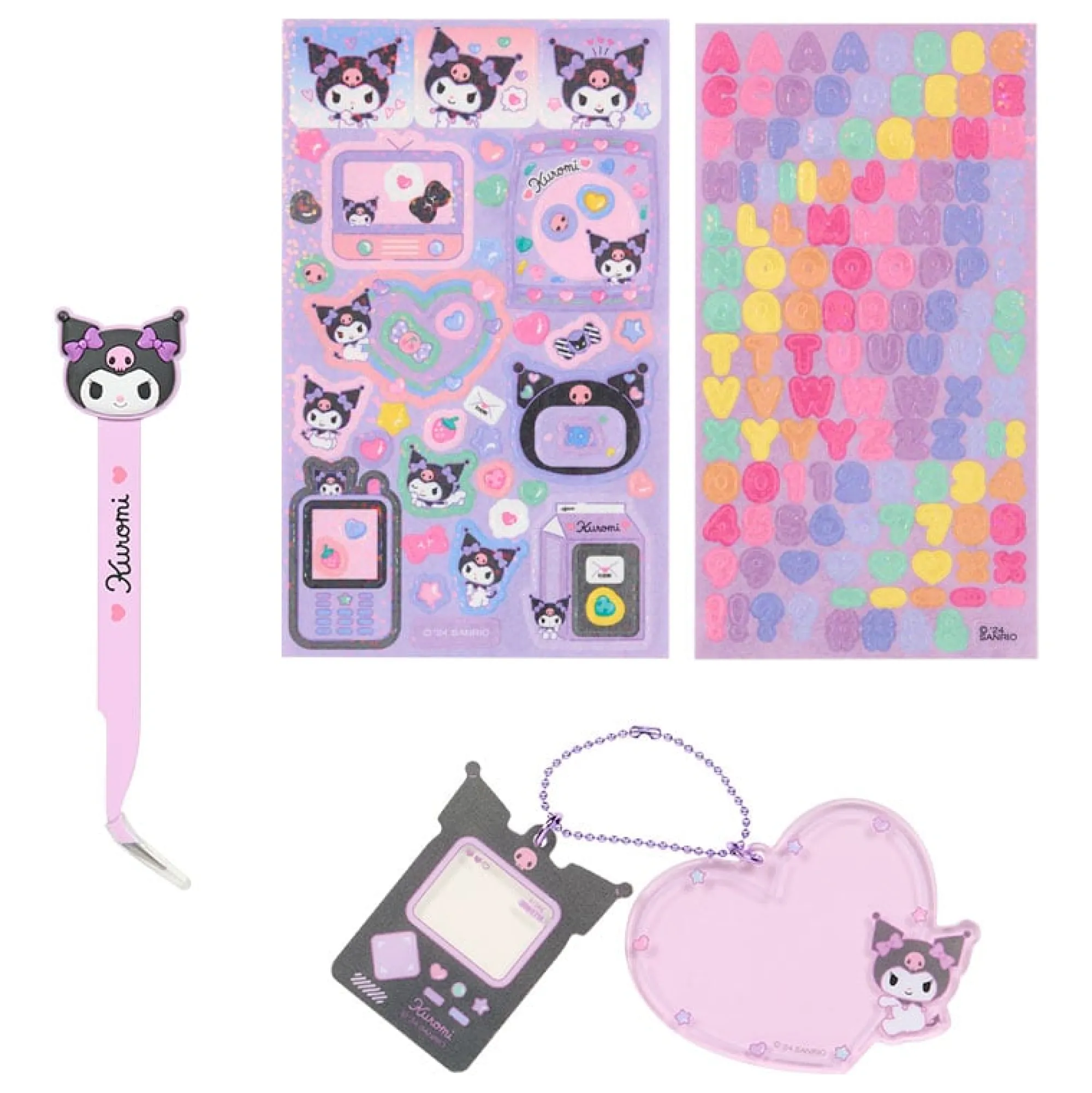 Japan Original Kuromi DIY Charm Set (Enjoy Idol Series)