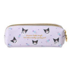 Japan Original Kuromi Dual Compartment Pencil Pouch
