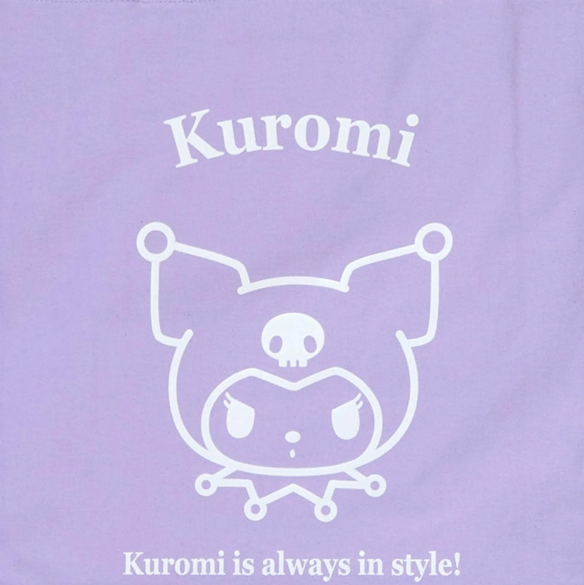 Japan Original Kuromi Everyday Cotton Tote Bag