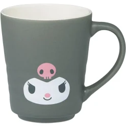 CLEVER IDIOTS Kuromi Face Ceramic Diner Mug