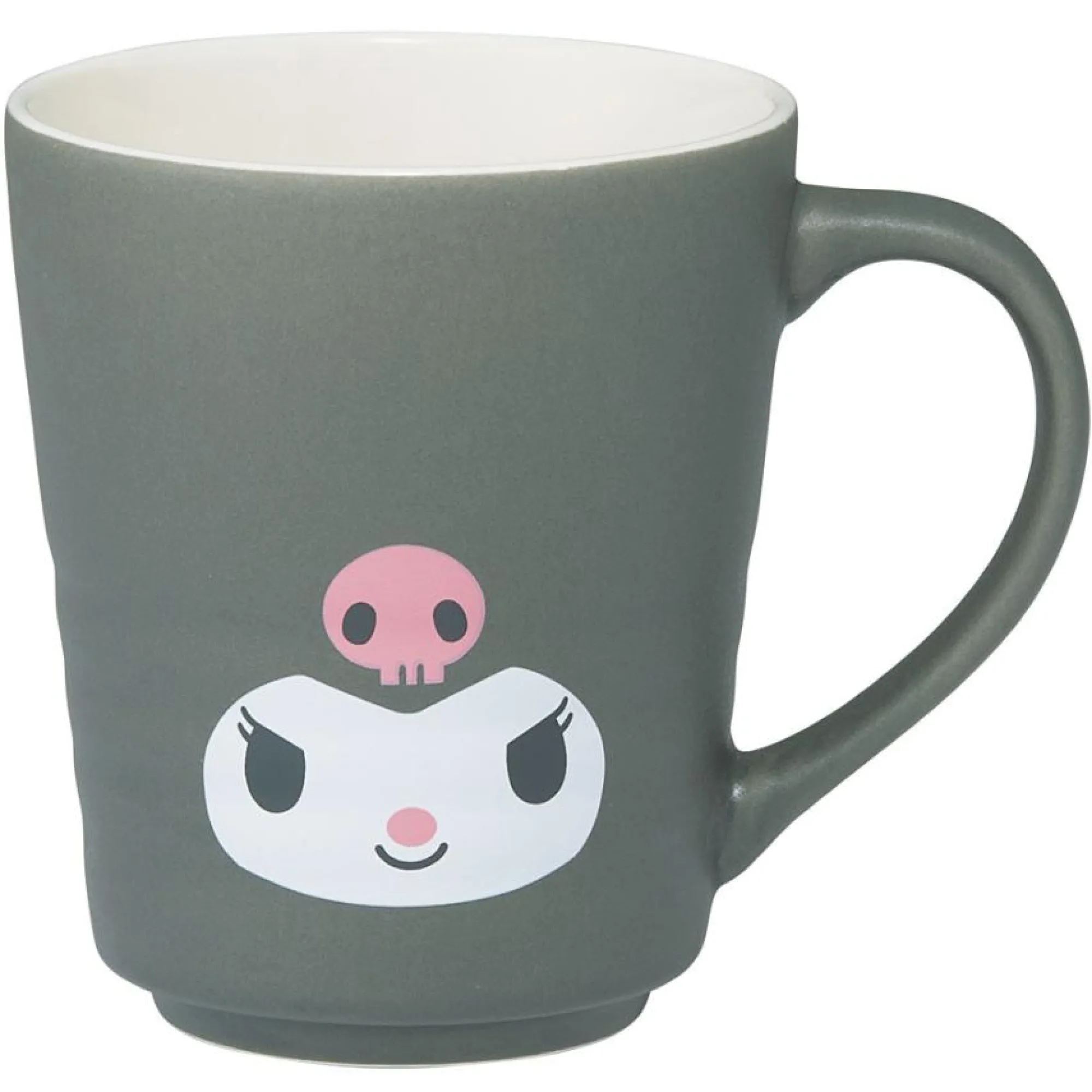 CLEVER IDIOTS Kuromi Face Ceramic Diner Mug
