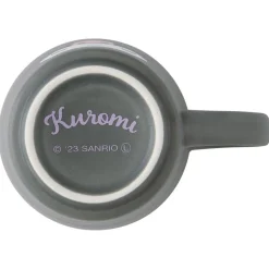 CLEVER IDIOTS Kuromi Face Ceramic Diner Mug