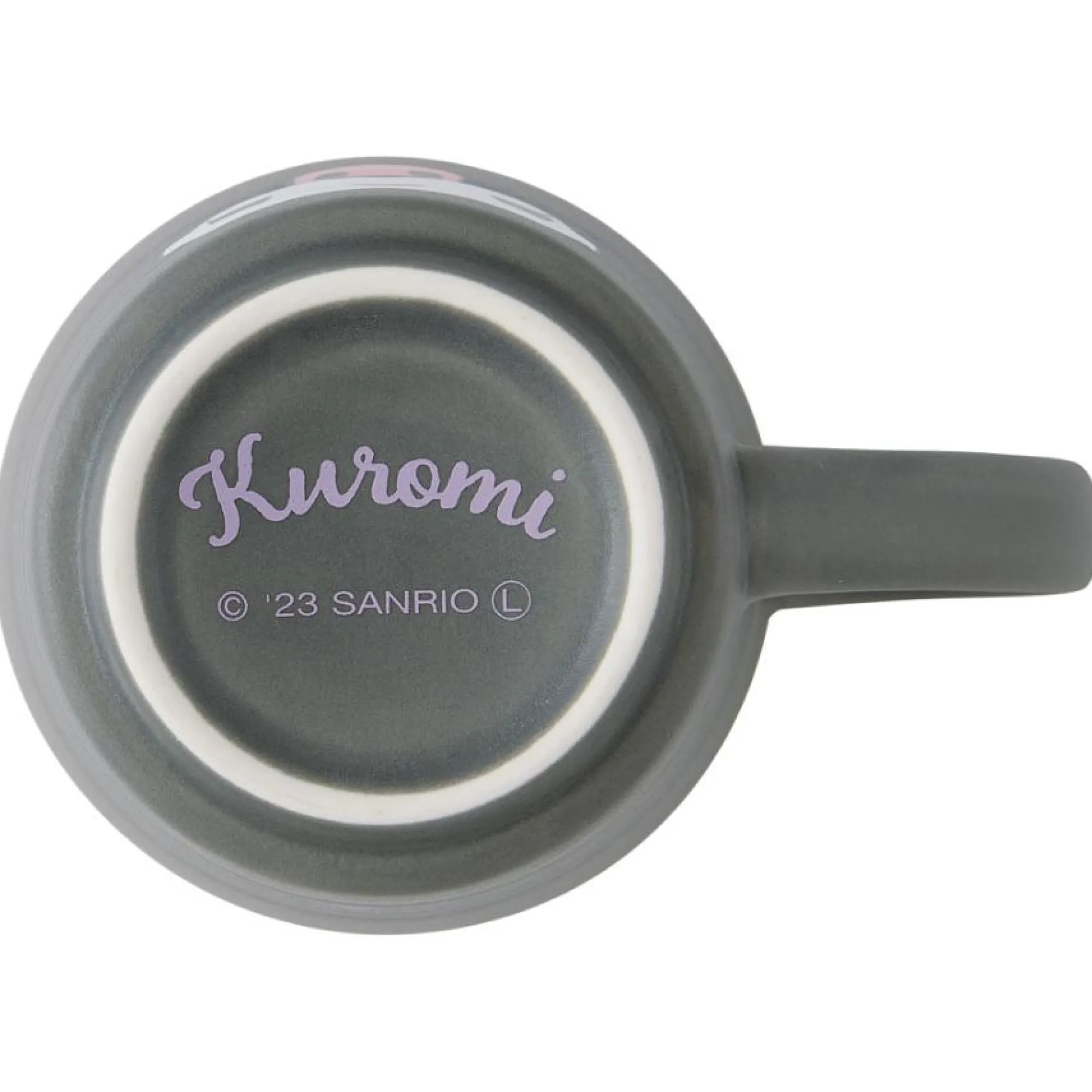 CLEVER IDIOTS Kuromi Face Ceramic Diner Mug