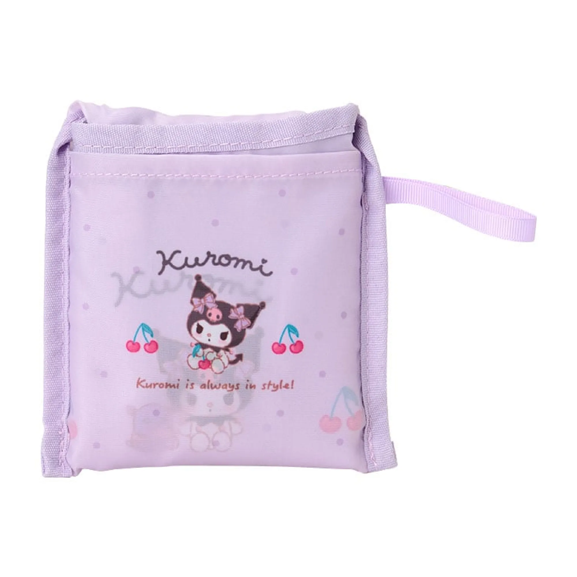 Japan Original Kuromi Foldable Lunch Tote
