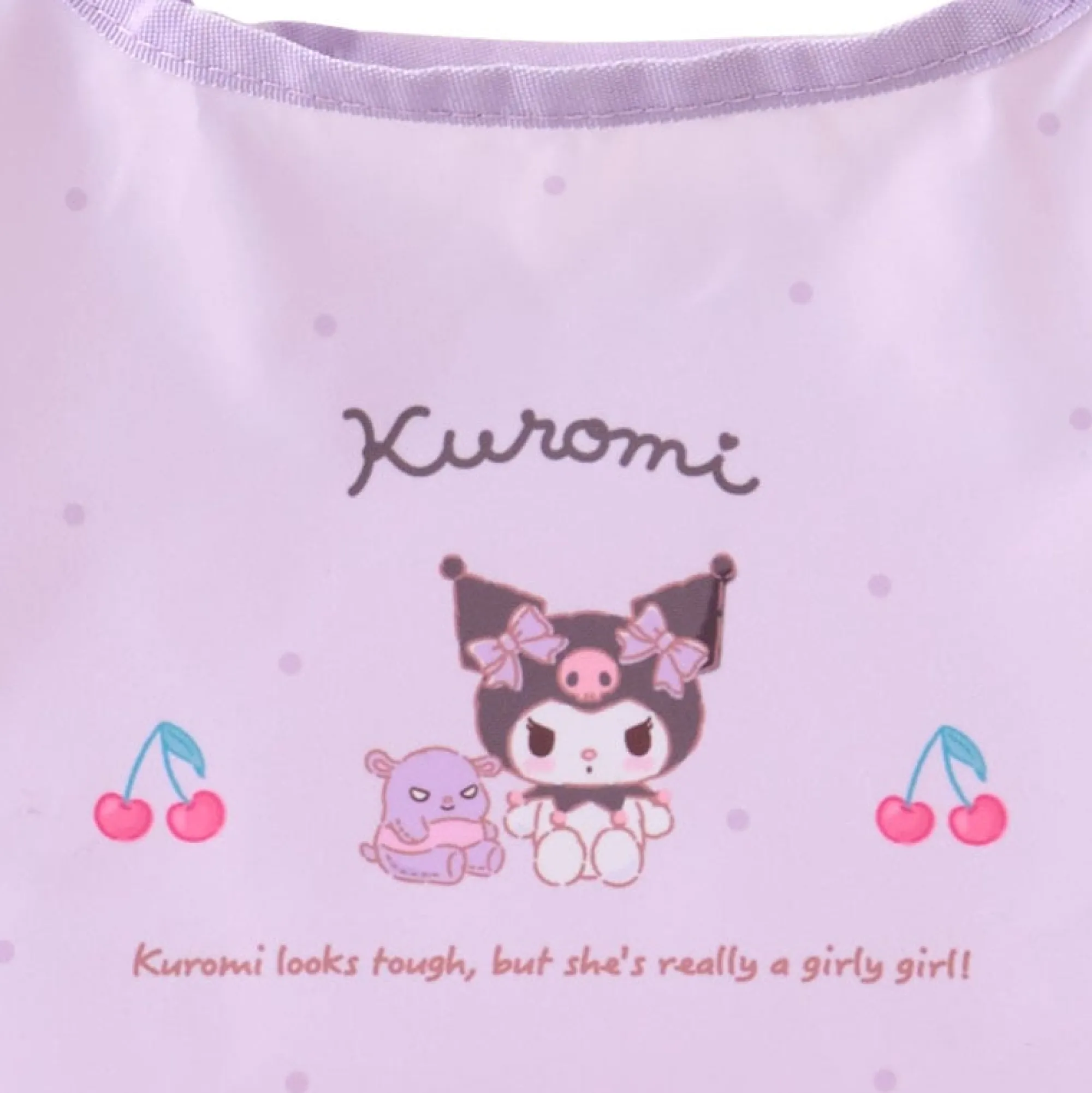 Japan Original Kuromi Foldable Lunch Tote