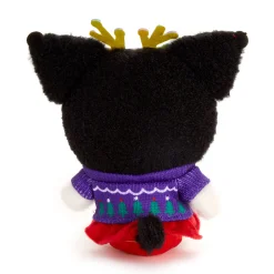 Japan Original Kuromi Fuzzy Plush (Sweater Weather Series)