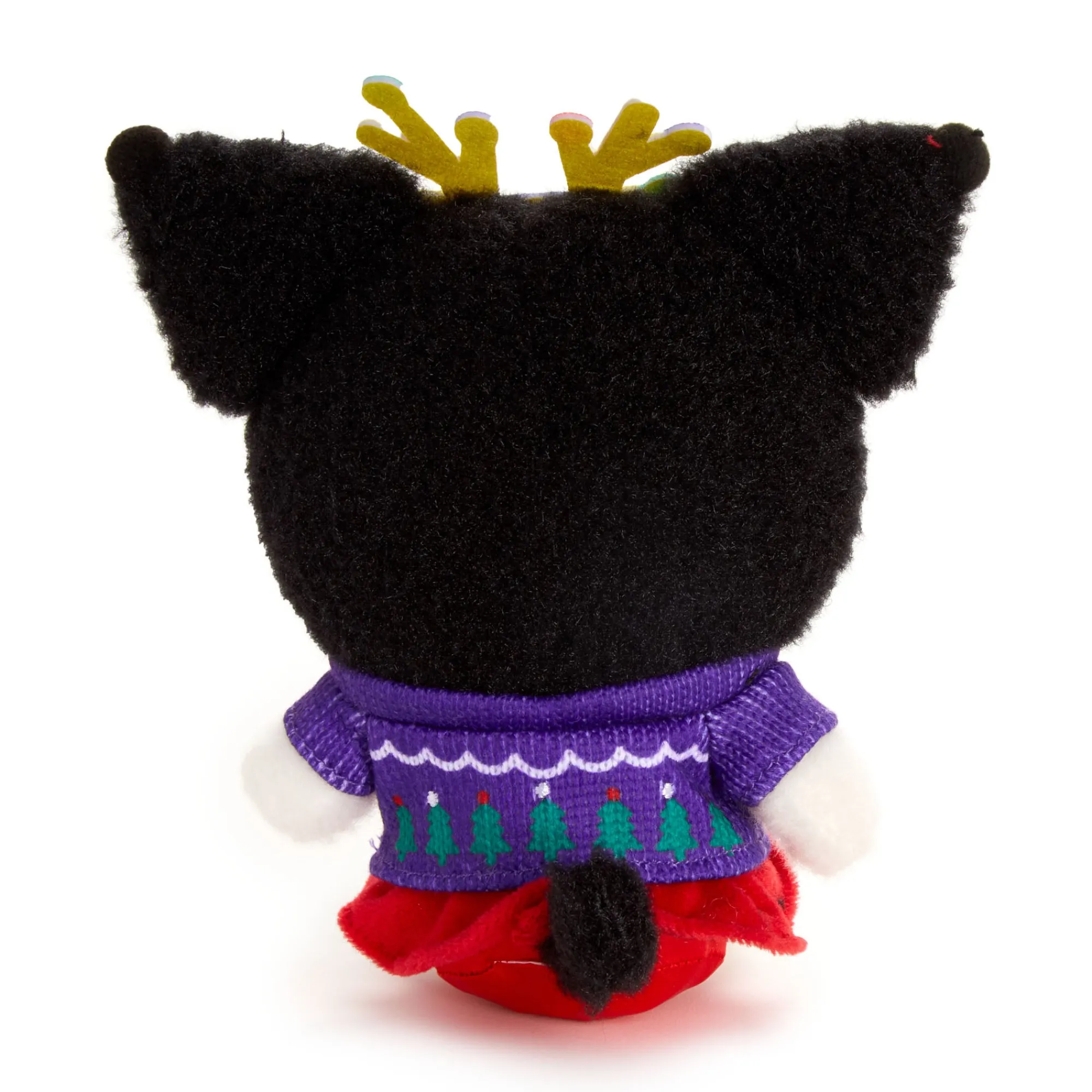 Japan Original Kuromi Fuzzy Plush (Sweater Weather Series)