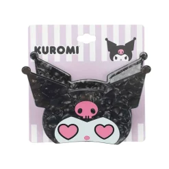 BIOWORLD Kuromi Heart Eyes Hair Clip