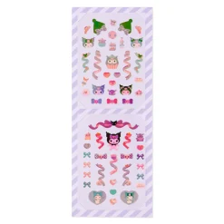 Japan Original Kuromi Holographic Kawaii Stickers